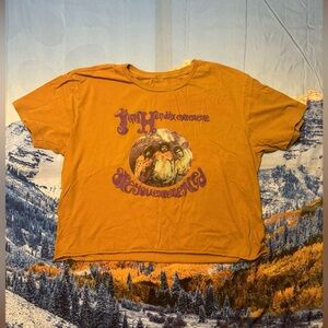 Jimi Hendrix Crop Tee